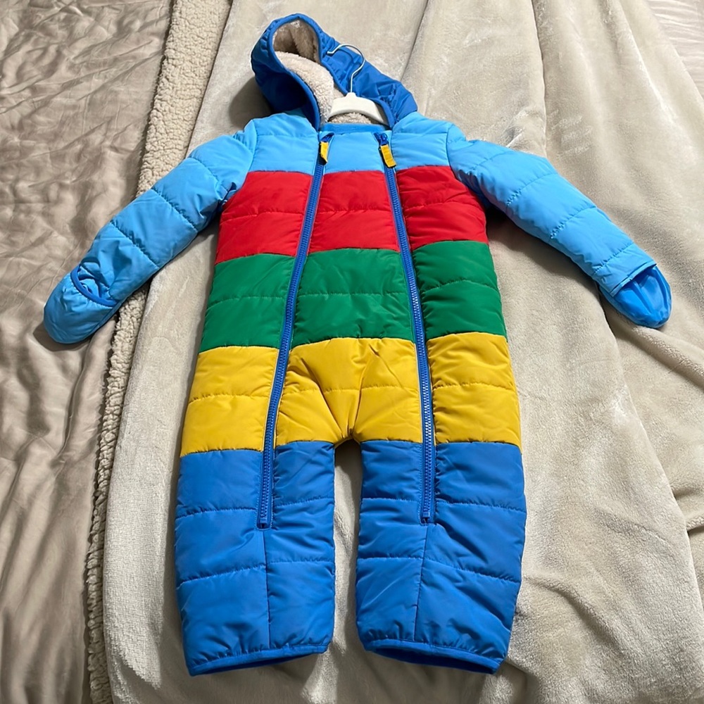 Baby Boden snowsuit size 12-18M